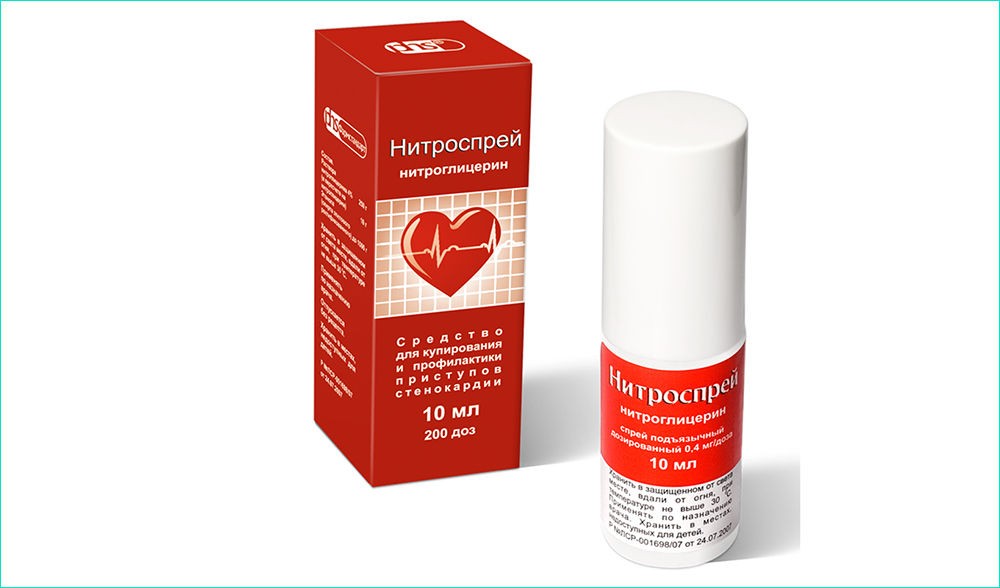 Нитроглицерин Спрей «Нитроглицерин»