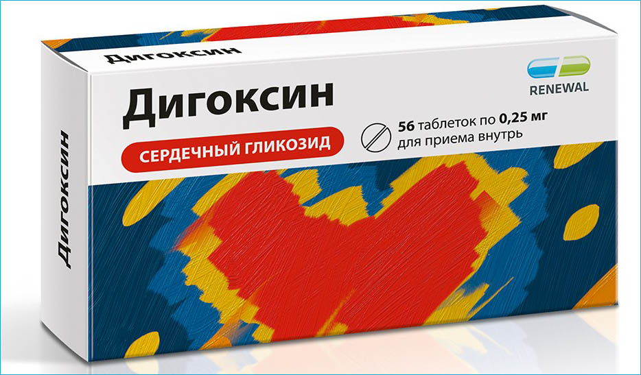 Дигоксин Лекарственный препарат Дигоксин