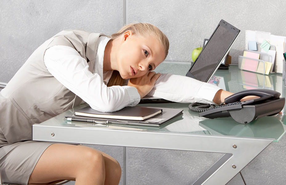 Низкий уровень работоспособности Низкий уровень работоспособности