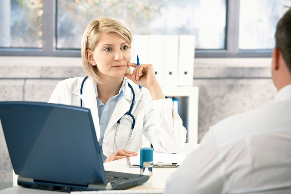 Осмотр и консультация врача Осмотр и консультация врача