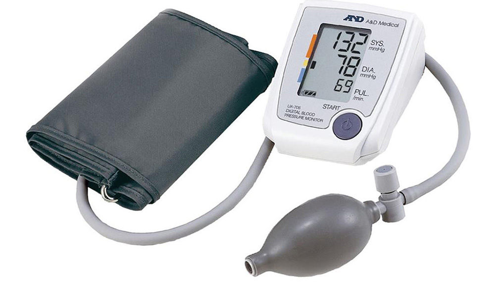 Полуавтоматический тонометр Полуавтоматический тонометр