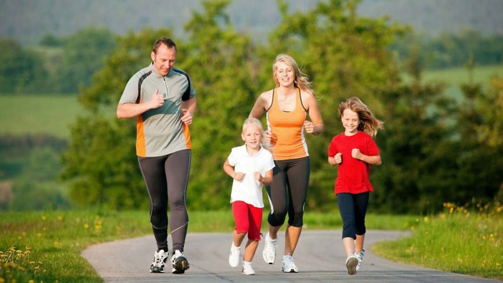 Семейная пробежка Семейная пробежка